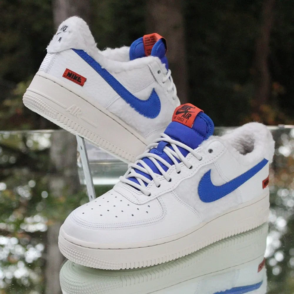 Nike Air Force 1 Low Sherpa Fleece - Picture 2 of 12